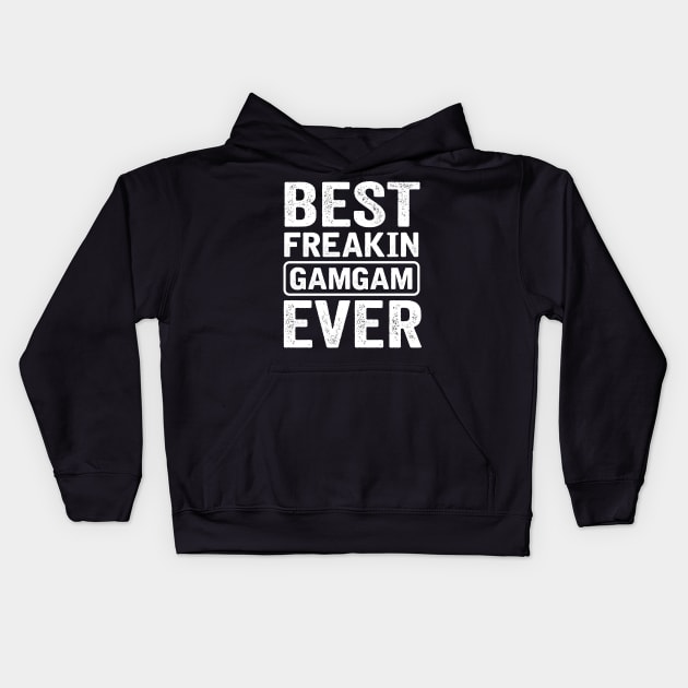 Best Freakin Gamgam Ever Kids Hoodie by TheDesignDepot